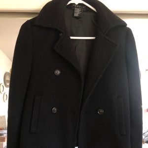 Theory Pea Coat in EUC